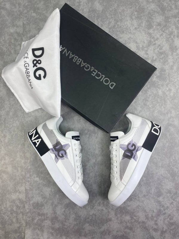 dolce gabbana ayakkabi sneaker siyah beyaz yildizli yeni sezon