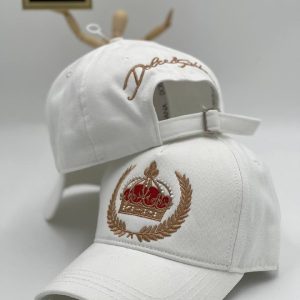 dolce gabbana sapka beyaz new logo