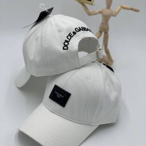 dolce gabbana sapka beyaz premium