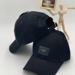 dolce gabbana sapka siyah premium