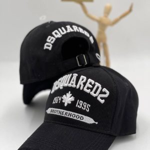 dsquared sapka siyah dsquared2