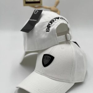 emporio armani sapka beyaz logolu ea7