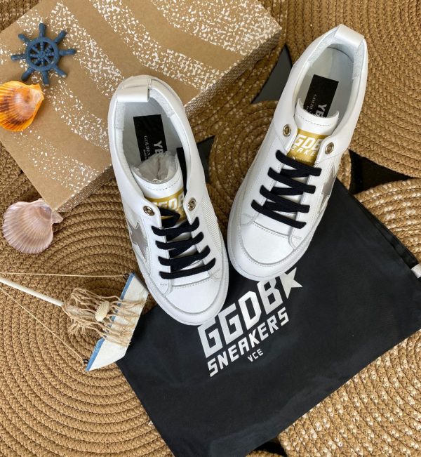 golden goose ayakkabi sneakers beyaz silver
