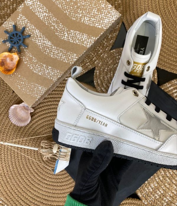 golden goose ayakkabi sneakers beyaz silver