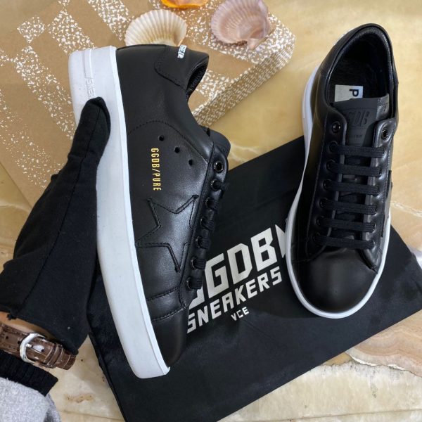 golden goose ayakkabi sneakers siyah beyaz vip