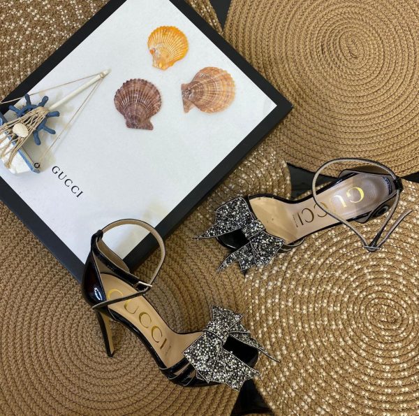 gucci ayakkabi 8 cm topuklu tasli