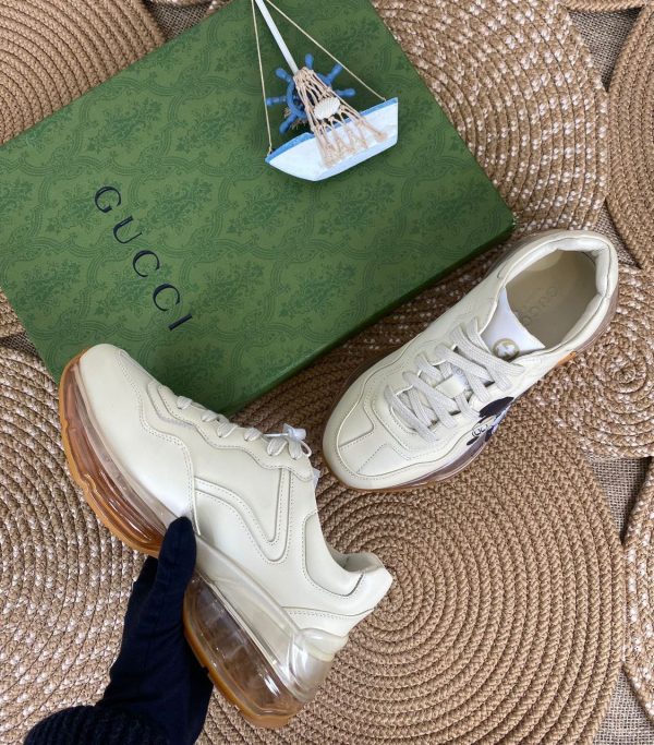 gucci ayakkabi mickey mouse sneaker rhyton seffaf taban