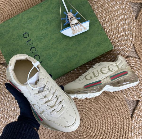 gucci ayakkabi sneaker rhyton seffaf taban