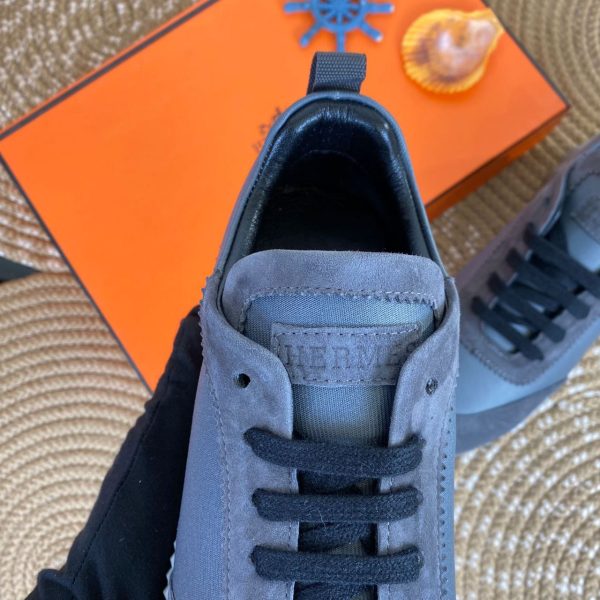hermes ayakkabi sneaker s bouncing gri kirmizi