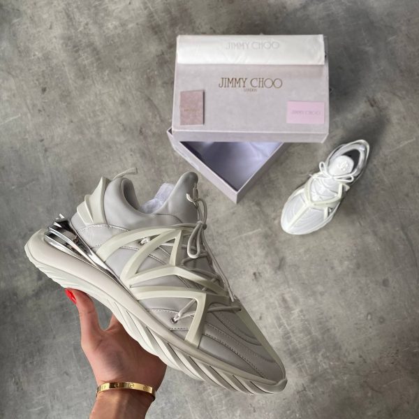 jimmy choo ayakkabi erkek sneakers beyaz