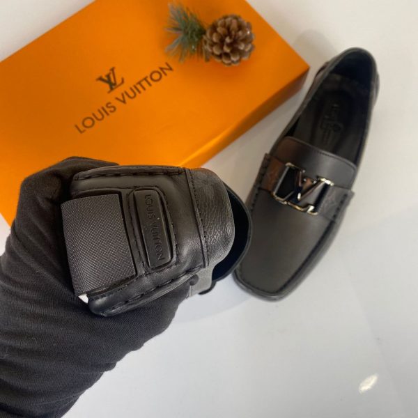 louis vuitton ayakkabi erkek loafer monte carlo moccasin duz siyah