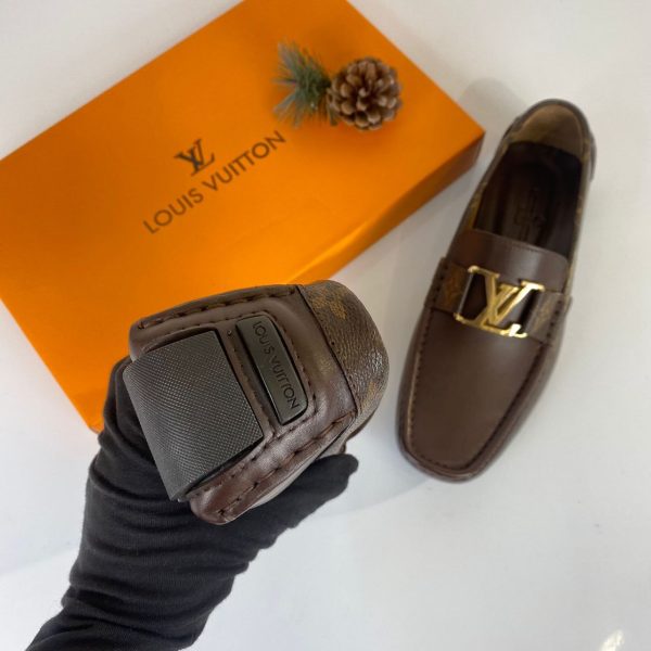 louis vuitton ayakkabi erkek loafer monte carlo moccasin kahve