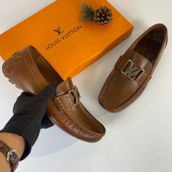 louis vuitton ayakkabi erkek loafer monte carlo moccasin taba