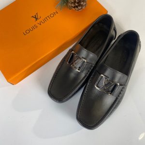 louis vuitton ayakkabi erkek siyah loafer monte carlo moccasin