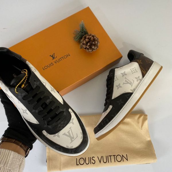 louis vuitton ayakkabi erkek sneakers rivoli monogram