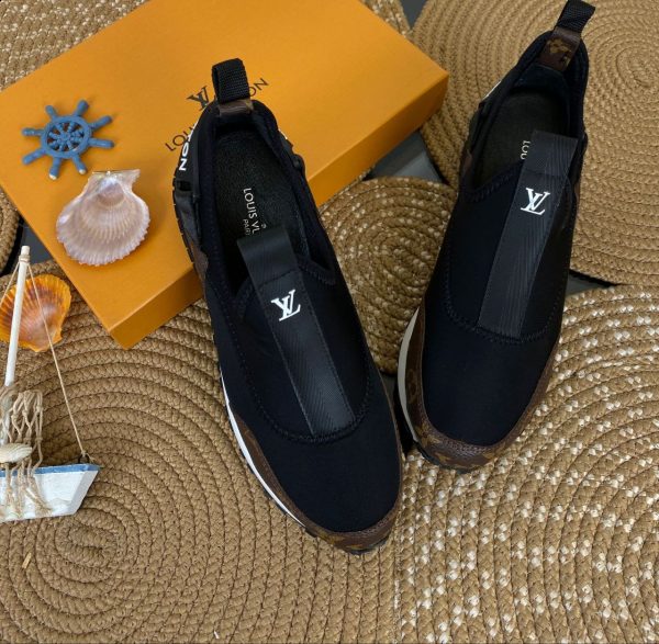 louis vuitton ayakkabi sneakers siyah monogram