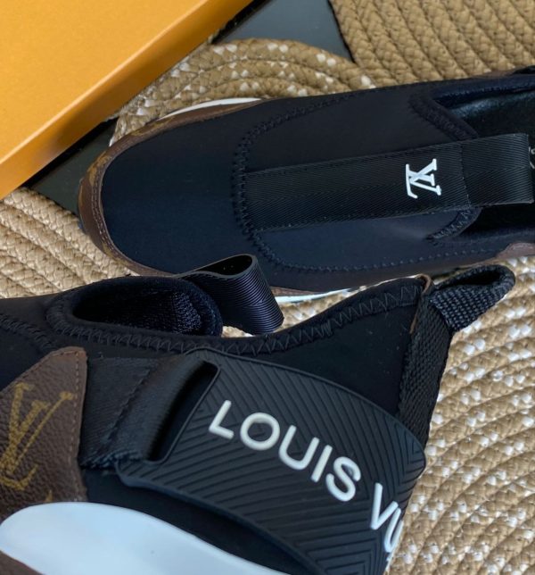louis vuitton ayakkabi sneakers siyah monogram