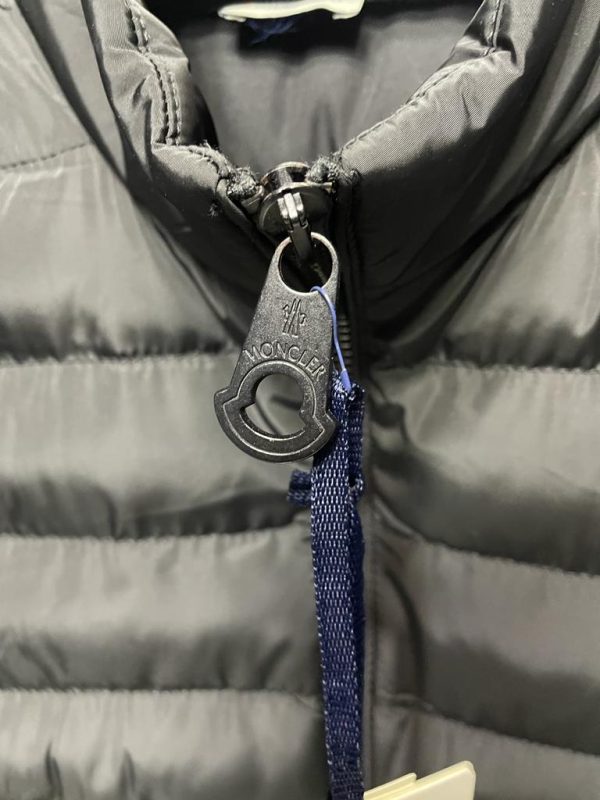 moncler mont erkek kolu trikolu cepli siyah yeni sezon