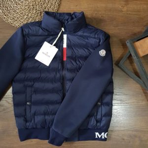 moncler mont lacivert puff kollari triko yeni sezon