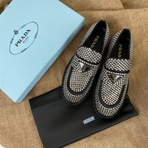 prada ayakkabi loafer tasli birebir urun
