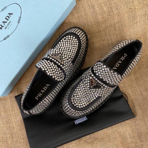 prada ayakkabi loafer tasli birebir urun