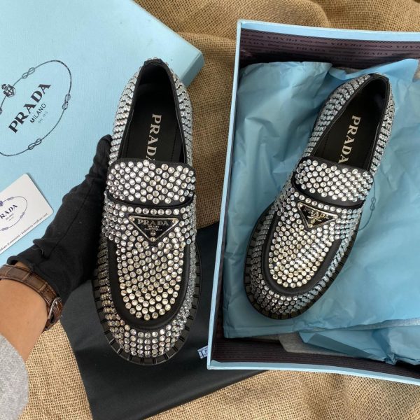 prada ayakkabi loafer tasli birebir urun