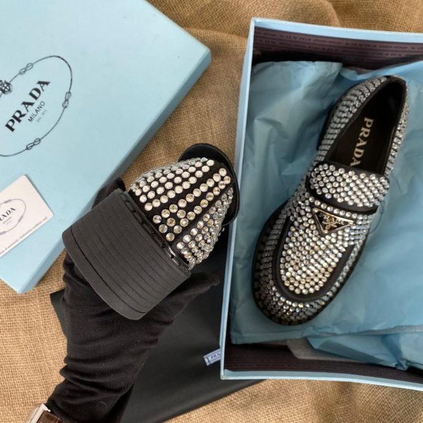 prada ayakkabi loafer tasli birebir urun