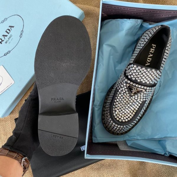 prada ayakkabi loafer tasli birebir urun