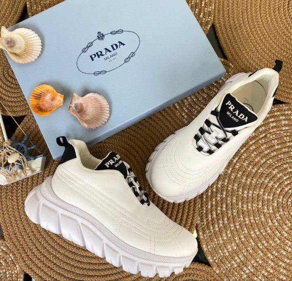 prada ayakkabi sneaker rush gabardine re nylon beyaz