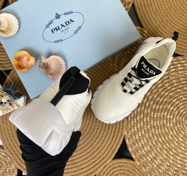prada ayakkabi sneaker rush gabardine re nylon beyaz