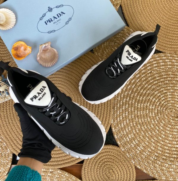 prada ayakkabi sneaker rush gabardine re nylon siyah