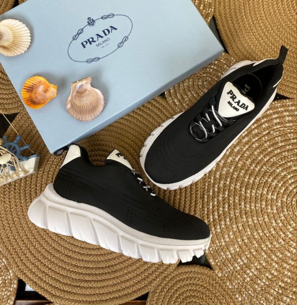 prada ayakkabi sneaker rush gabardine re nylon siyah