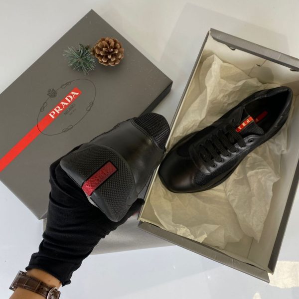 prada ayakkabi sneakers siyah americas cup
