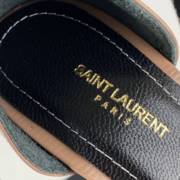 yves saint laurent ayakkabi vizon opyum logo rugan 11 cm
