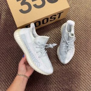 adidas ayakkabi yeezy 350 unisex beyaz yesil gri