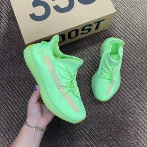 adidas ayakkabi yeezy 350 yesil neon unisex