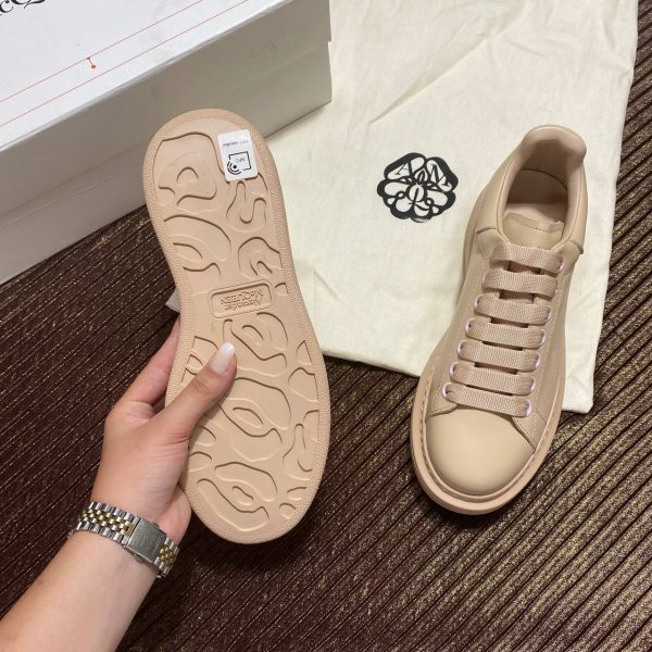 alexander mcqueen ayakkabi sneakers ayakkabi camel nude hakiki deri