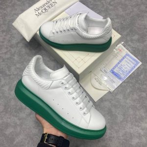 alexander mcqueen ayakkabi sneakers erkek beyaz tabani yesil