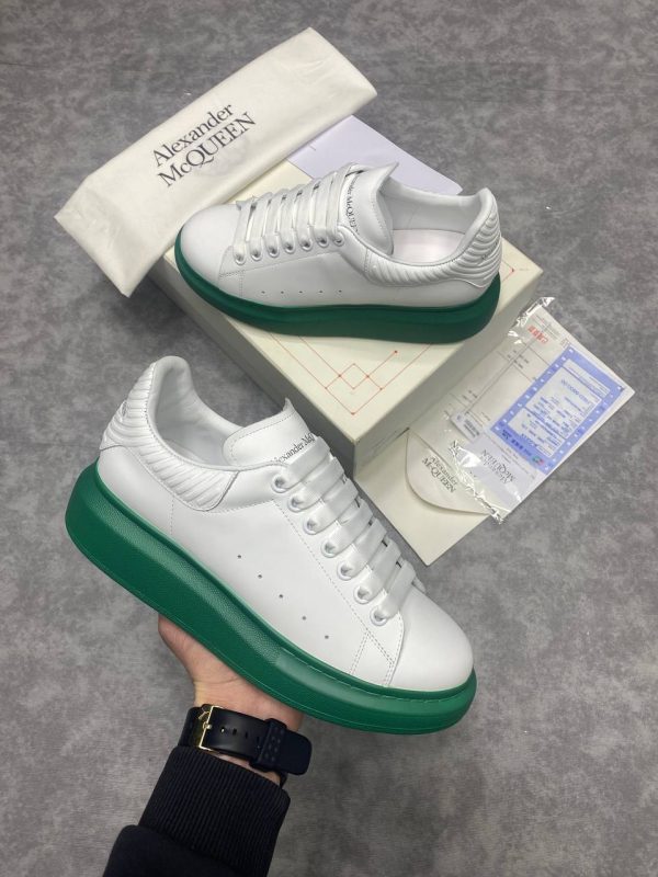 alexander mcqueen ayakkabi sneakers erkek beyaz tabani yesil