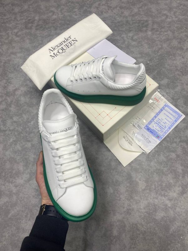 alexander mcqueen ayakkabi sneakers erkek beyaz tabani yesil