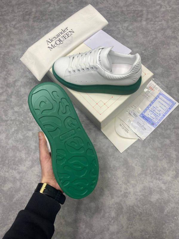 alexander mcqueen ayakkabi sneakers erkek beyaz tabani yesil