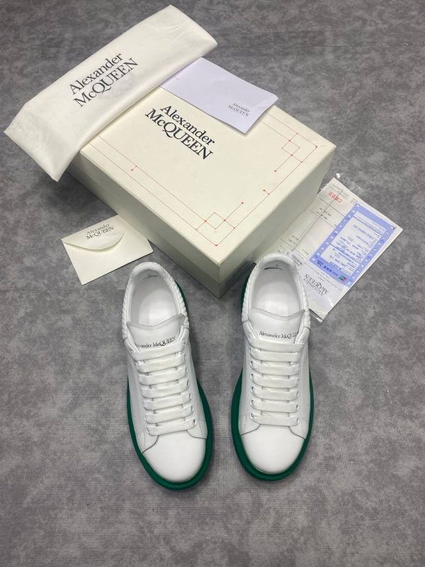 alexander mcqueen ayakkabi sneakers erkek beyaz tabani yesil