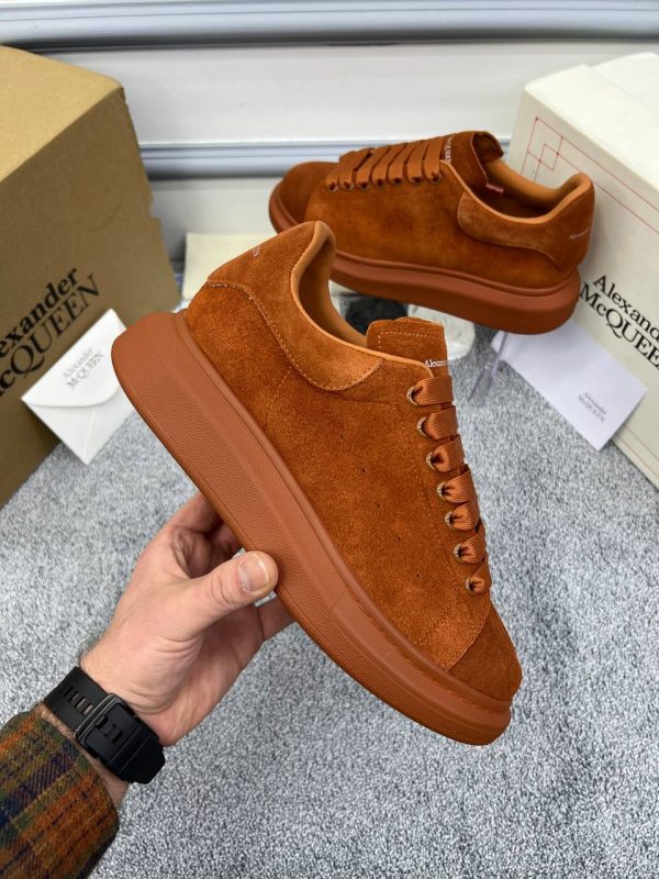 alexander mcqueen ayakkabi sneakers erkek taba suet