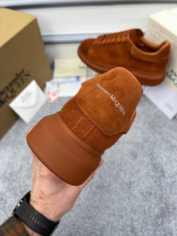 alexander mcqueen ayakkabi sneakers erkek taba suet