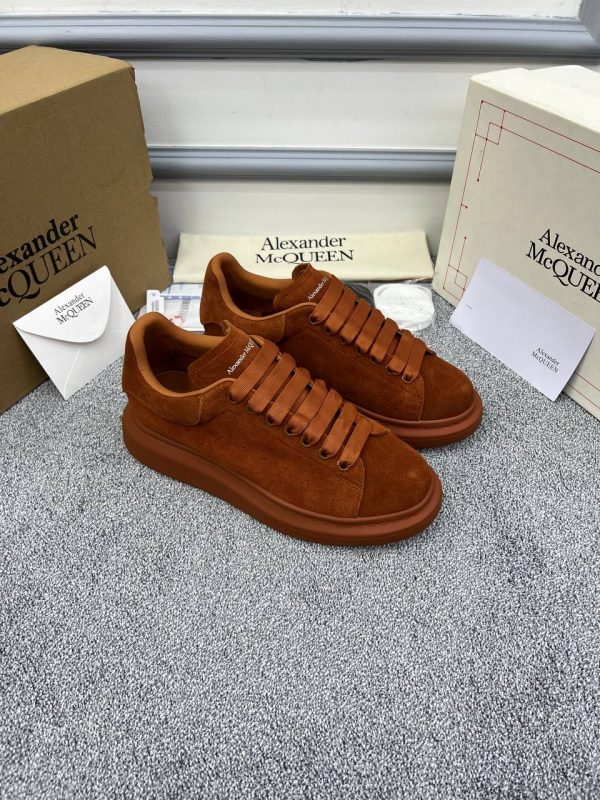 alexander mcqueen ayakkabi sneakers erkek taba suet