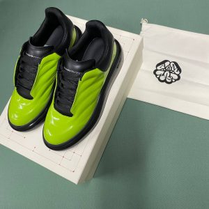 alexander mcqueen ayakkabi sneakers kadin yesil neon siyah