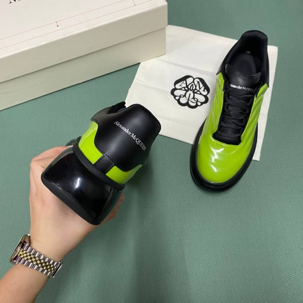 alexander mcqueen ayakkabi sneakers kadin yesil neon siyah