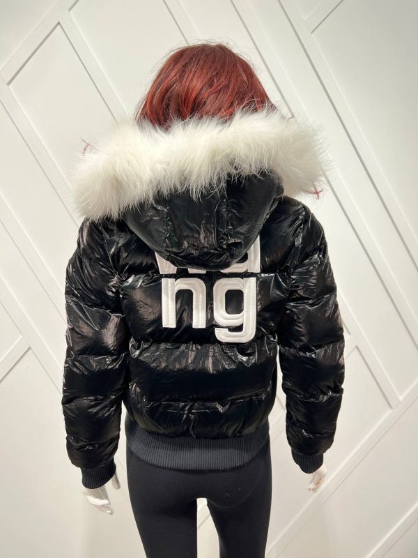 alexander wang mont siyah tuylu