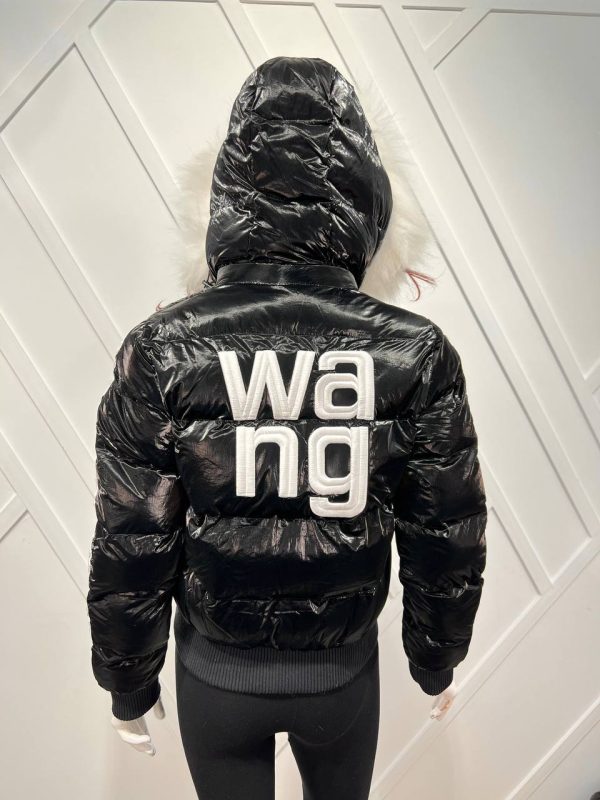 alexander wang mont siyah tuylu
