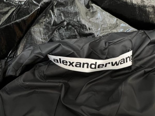 alexander wang mont siyah tuylu